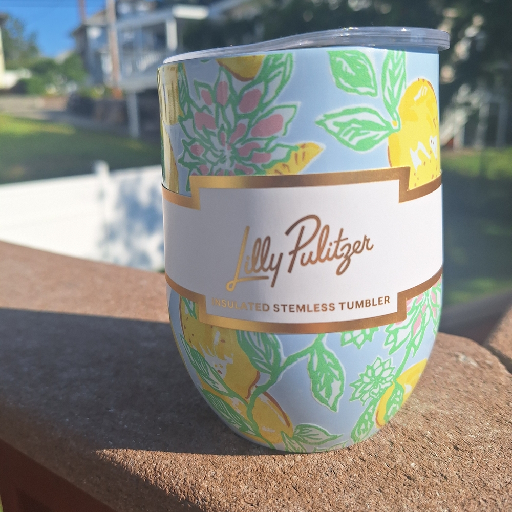 NWT Lilly Pulitzer Insulated Stemless Tumbler